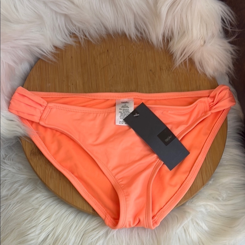 Mossimo | NWT Peach Twist Bikini Bottoms Large
